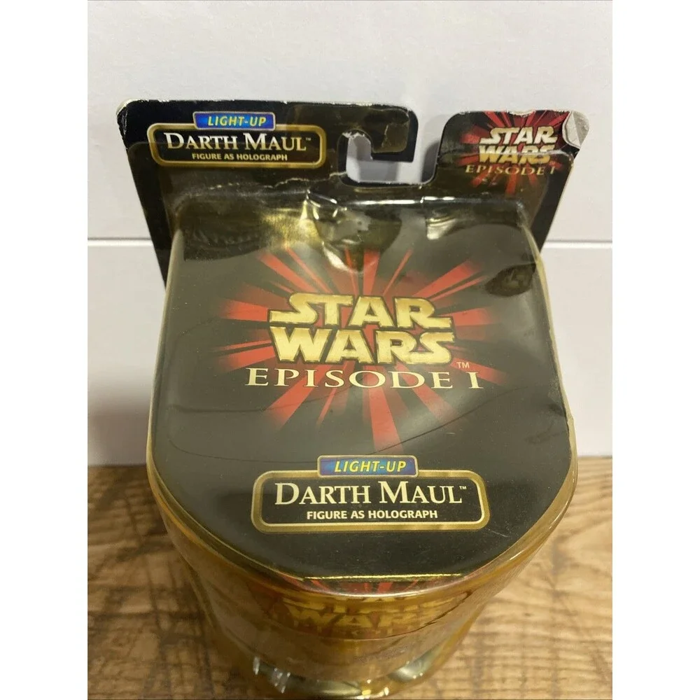 Star Wars: Episode I - Light Up Darth Maul Figure As Hologram -Hasbro 1999